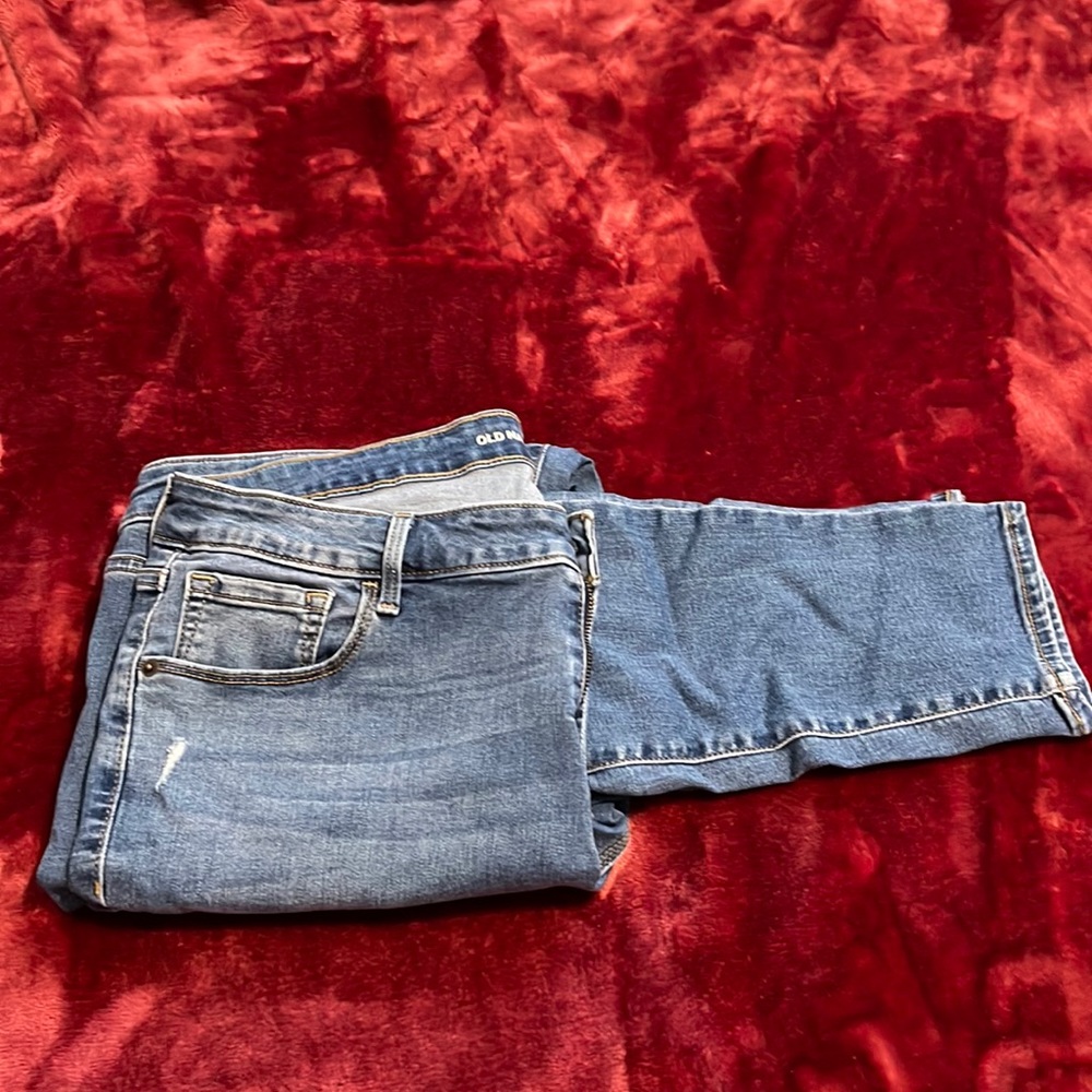 Old Navy rock star midrise stretch jeans size 16 long